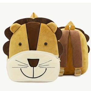 NEW Lion Plush Kids Backpack NEW